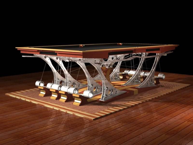 Hurricane Billiards Force 12 Pool Table